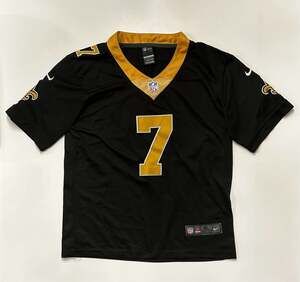 Nike New Orleans Saints Taysom Hill #7 Black Game Jersey Size XL